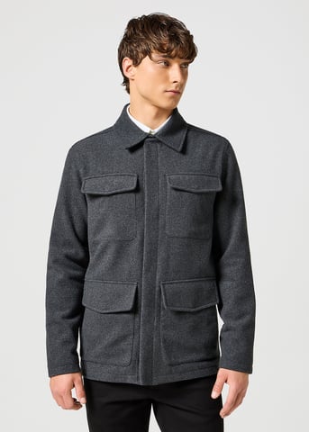GB - Wrangler - Jacket Charcoal Heather