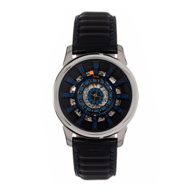 Reign Monterey skelet horloge met leren band