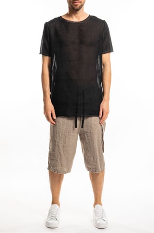 Takeshy Kurosawa T-shirt Lino Men's Black