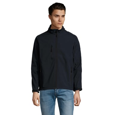 SOLS Mens Relax Soft Shell Jacket (Abyss Blue)