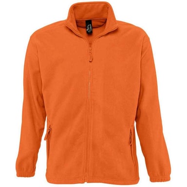 SOLS Unisex Adult North Fleece Jacket (Orange)