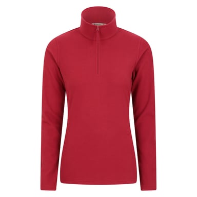 Mountain Warehouse Womens/Ladies Camber II Fleece Top (Red)