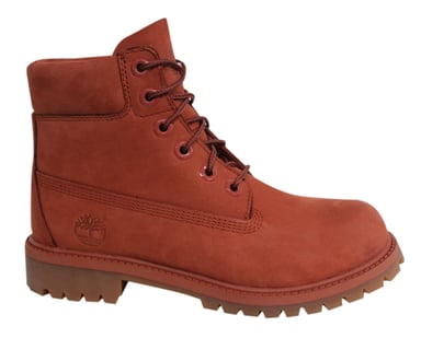 Timberland 6 Inch Premium Junior Laarzen Kinderen Lace Up Rood Waterdicht A1KPH Z55B