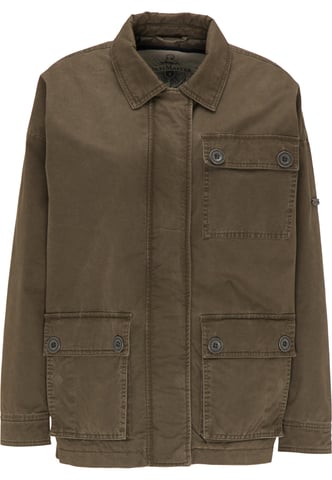 Dreimaster light jacket women Military olive