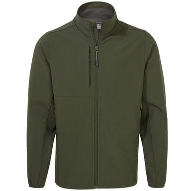 Craghoppers Mens Expert Basecamp Soft Shell Jacka (Mörk Cedargrön)