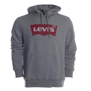Mens Levis Batwing Hoodie in Grey