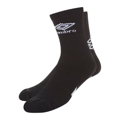 Umbro Heren Protex Gripped Enkelsokken (Zwart)