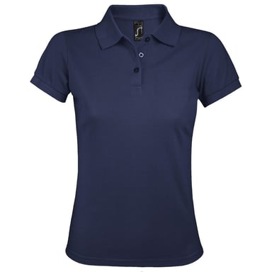 SOLs Womens/Ladies Prime Pique Polo Shirt (French Navy)