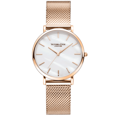 VICTORIA HYDE Horloge Seven Sisters, rosegoud wit