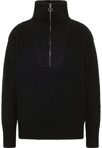Dreimaster Knitted pullover women black