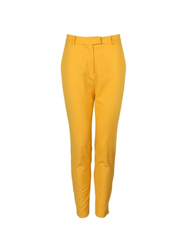 Liu Jo Trousers Lungo Woman's Yellow