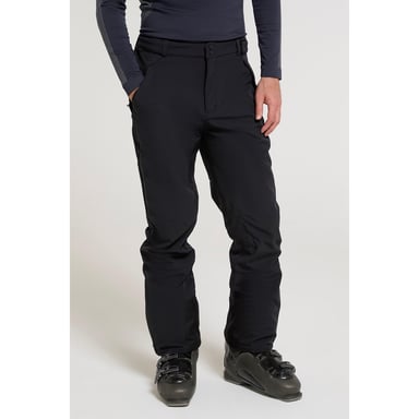 Mountain Warehouse Mens Axis Extreme Softshell Ski Trousers (Jet Black)