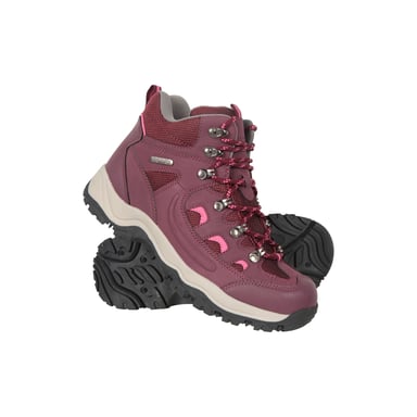Mountain Warehouse Womens/Ladies Adventurer Waterproof Walking Boots (Burgundy)