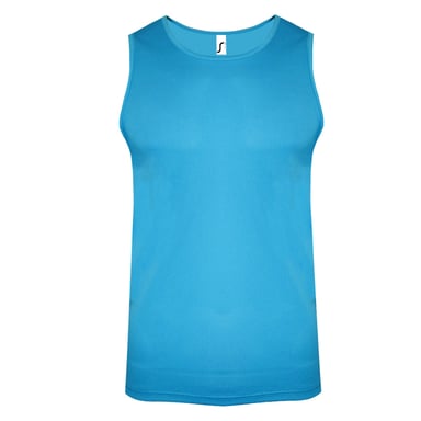 SOLS Heren Sportieve Performance Tank Top (Aqua)