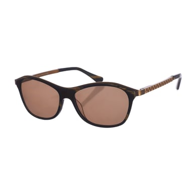 Fjärilsformade solglasögon i acetat och metall Z407 dam
