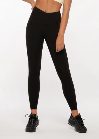 Lorna Jane No Ride Stabiliser Full Length Leggings in Black
