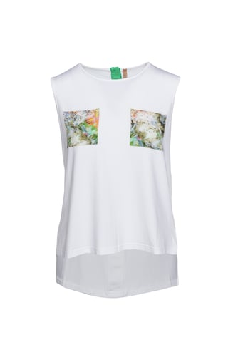 Floral Pocket Detail Top