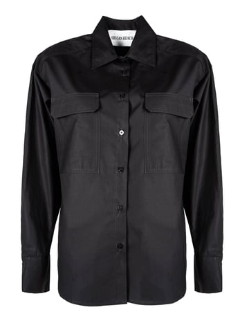 Silvian Heach Shirt Woman's Black