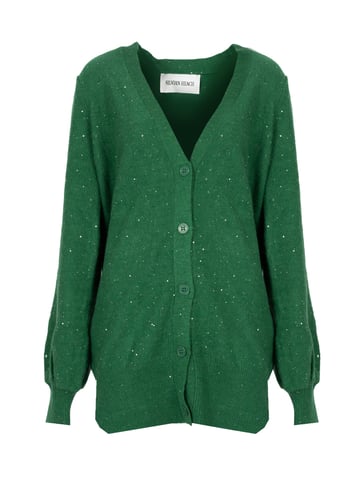 Silvian Heach Cardigan Aberdeen Woman's Green