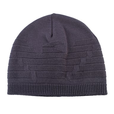 Armani Eagle Beanie in Grey