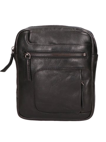 Santini schoudertas unisex BLACK