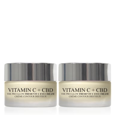 2 x Vitamine C + CBD Oogcrème 15ml