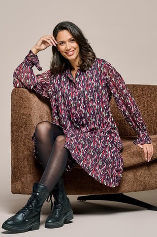 Kenny Print Tuniek Taupe / Multi
