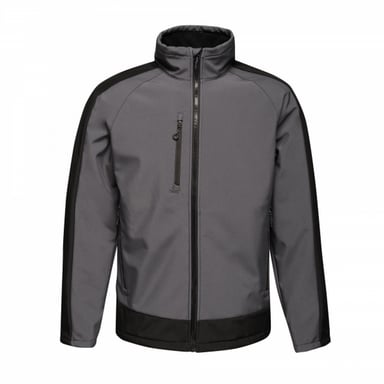 Regatta Mens Contrast 3 Layer Softshell Full Zip Jacket