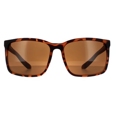 Dragon Square Mens Matte Tortoise Bronze Sunglasses