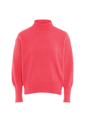 Mymo sweater women coral