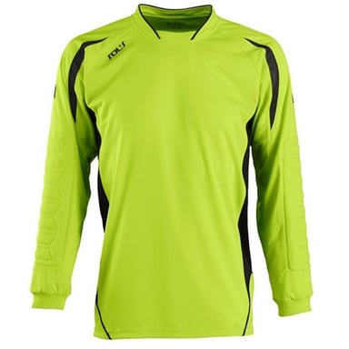 SOLS Mens Azteca Long Sleeve Goalkeeper / Football Shirt (Apple Green/Black)