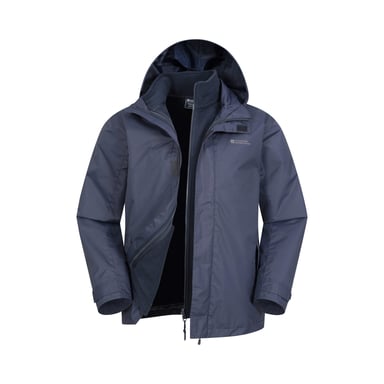 Mountain Warehouse Mens Fell II 3 in 1 Jacket (Navy)