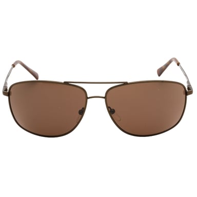 Calvin Klein Brown Lens Brown Sunglasses