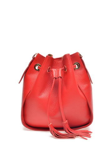 Carla Ferreri SS22 CF 1400 Red Leather Bag