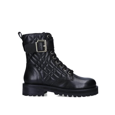 Kurt Geiger London Leather Kgl South Quilted Lace Up Boots