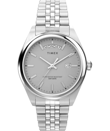 Timex Legacy Heren Horloge Zilverkleurig TW2V67900