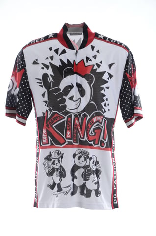 Dolce & Gabbana Wit King Panda Top Polyester Heren T-shirt