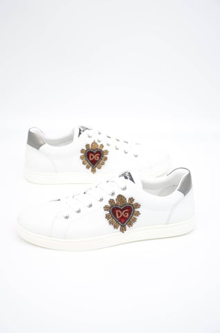 Dolce & Gabbana Men Embroidered Low-top Sneakers