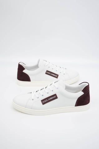 Dolce & Gabbana Men Low-top Leather Sneakers