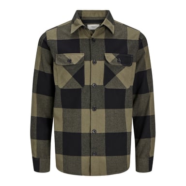 Produkt Overhemden Dean Check Overshirt Green