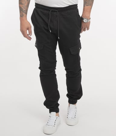 Rock Creek Cargohose Schwarz