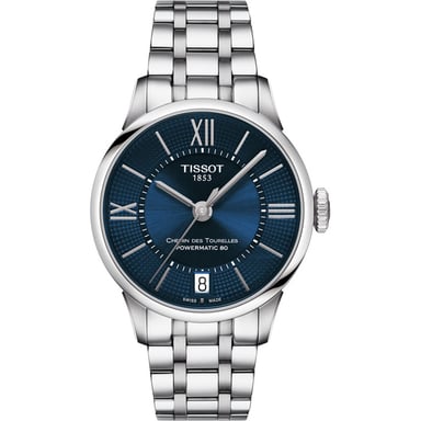 Tissot Chemin Des Tourelles Dames Horloge Zilverkleurig T0992071104800