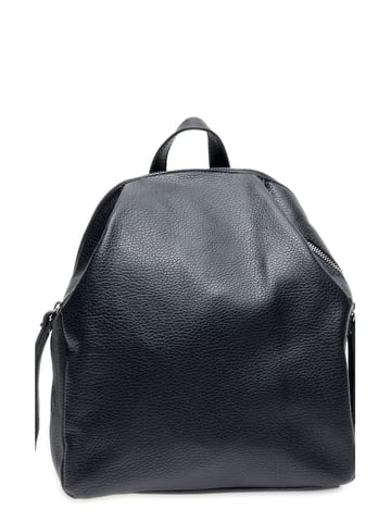 Anna Luchini SS22 AL 1677 Black Leather Bag