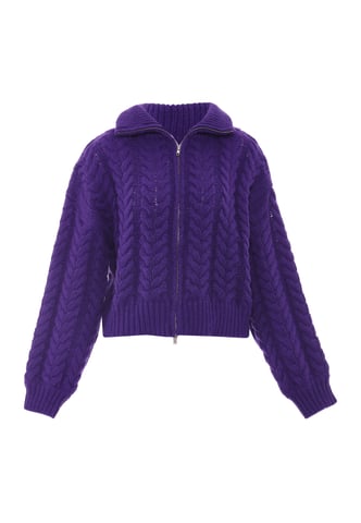 Mymo Cardigan women purple
