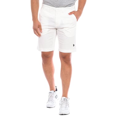 Bermuda shorts with straight cut hem 67921 men