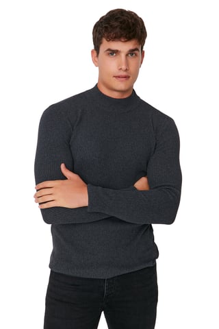 Trendyol Men's Straight Sweater