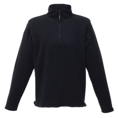 Regatta Mens Micro Zip Neck Fleece Top (Svart)