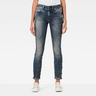 G-Star RAW Midge D-Cody Mid Waist Skinny Jeans