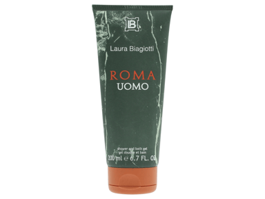 Laura Biagiotti Roma Uomo Shower Gel Unboxed 200ml