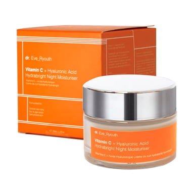 Vitamin C + Hyaluronic Acid Hydrabright Night Moisturiser 50ml